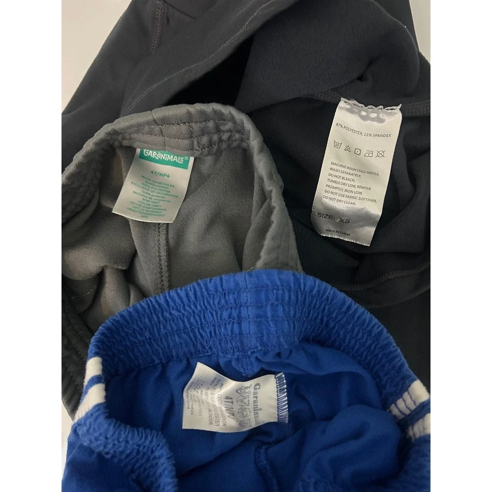 Boys Activewear Set Size 4T/XS Long Sleeve Shirt Joggers Lot